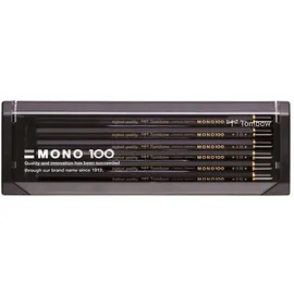 Tombow Bleistift Mono 100 Härtegrad 3B VE=12 Stück