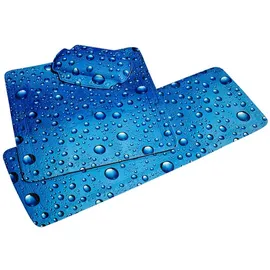 KLEINE WOLKE Duscheinlage Bubble Marineblau