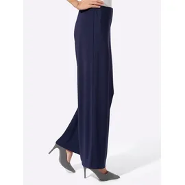 Lady Jerseyhose Lady elegant Blau 36