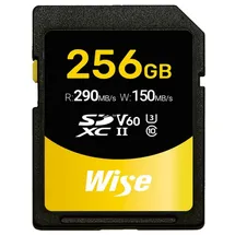 Wise SDXC UHS-II V60 256GB