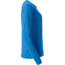 Clique Basic Langarmshirt Blau XXL