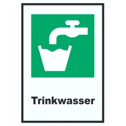 Trinkwasser A2 (420x594mm) Schild