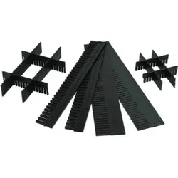Unterteiler anthrazit L1150xH60mm Stärke 5mm zuschneidbar