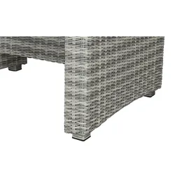 Möbel Kraft Padua Gartentisch 100 x 75,5 cm grau