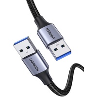 UGREEN USB 3.0 Kabel 5 Gbps Super Speed,Nylon USB Kabel auf USB kompatibel mit Drucker, Laptop, Festplatten, Kamera usw. (2M)