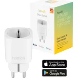 Hombli Smart-Home-Steckdose Weiß 2 St.