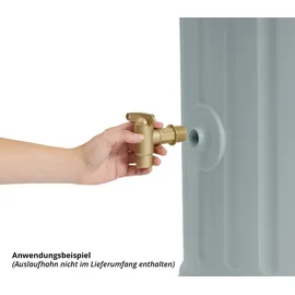 GARANTIA Säulentank 330 l steingrau