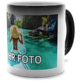 printplanet® - Zaubertasse mit Foto Bedrucken Lassen - Magic Mug Personalisieren – Fototasse Zauberbecher selbst gestalten