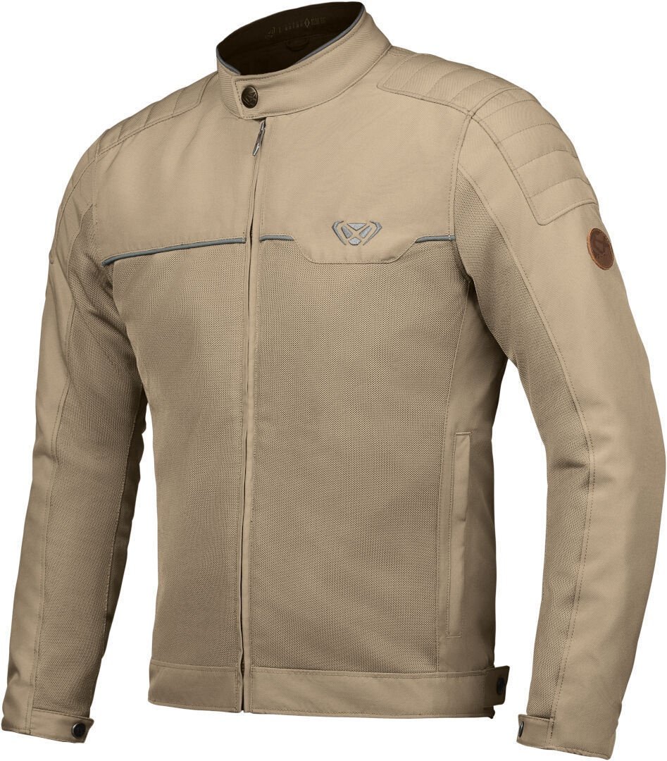 Ixon Cornet Motorfiets Textiel Jas, beige, 3XL Voorman