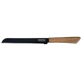 NIROSTA Flow Fair Brotmesser 20 cm Schwarz