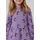 s.Oliver Thermofleece-Kleid mit All-over-Print - lila - 92