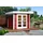 Weka Designhaus 126+ 3 x 3 m Rot