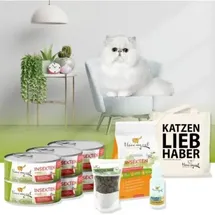 I LOVE MY CAT Sparset für Perserkatze Nassfutter und Trockenfutter Soft-Snacks Pflege 1,98 kg