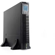 Green Cell UPS USV Rack Mount Unterbrechungsfreie Stromversorgung 2000VA (1800W) mit Überspannungsschutz 230V Online 6X IEC320 C13-10A USB RS232