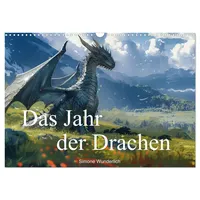 Calvendo Das Jahr der Drachen (Wandkalender 2026 DIN A3