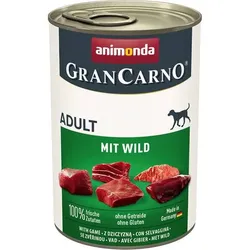 ANIMONDA GranCarno Adult Hund Geschmack: Wild 400g