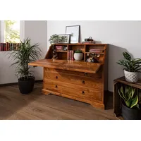 Massivmoebel24 Sekretär Akazie 107x50x100 honig lackiert OXFORD #0515