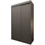 masseno Schwebetürenschrank SOFIA 120 x 216 x 61 cm Grau