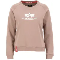 Alpha Industries New Basic Sweater Wmn Sweatshirt für Damen Mauve