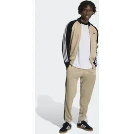 adidas Sporthose "SST TP", Herren, Gr. M, N-Gr, stone khaki, normal, gr., Obermaterial: 70% Polyester, 30% Baumwolle, Hosen Sporthose