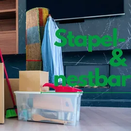 Novatool Novaliv Aufbewahrungsbox 2x45 L + 4x15 L 6-tlg. anthrazit