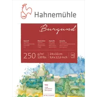 Hahnemühle Burgund 24 x 32 cm rau,