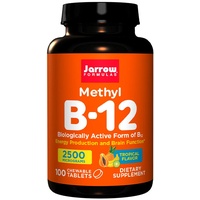 Jarrow Formulas Methyl B-12 2500mcg, Tropical flavor, 100 Kautabletten