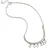SilberDream Fußkette Silber 925 Sterling Silber ca. 25cm + 3cm Verlängerung Dangle | Gr.: onesize