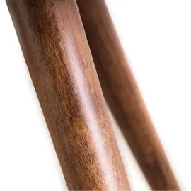 miliboo Design-Esstisch rund Nussbaum D106 WALFORD