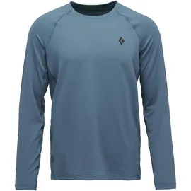 Black Diamond Alpenglow Ls Crew Herren Blau L