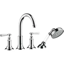Hansgrohe Axor Montreux 4-L-Fliese-Ar, m Hebelgr., brush. ni.