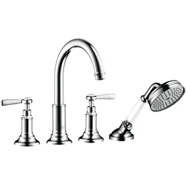 Hansgrohe Axor Montreux 4-L-Fliese-Ar, m Hebelgr., brush. ni.