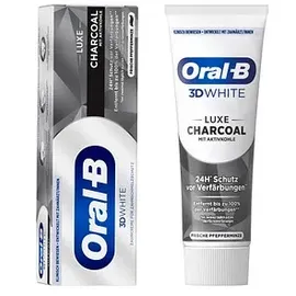 Oral-B 3D White Luxe Charcoal Whitening Zahnpasta 75 ml