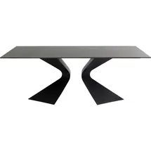 Kare Gloria 100 x 75 x 200 cm grau/schwarz