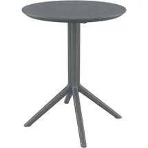 CLP Sky Gartentisch Ø 60 x 74 cm Dunkelgrau