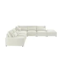 Ecksofa  Branna ¦ beige ¦ Maße (cm): B: 412 H: 88 T: 386.0