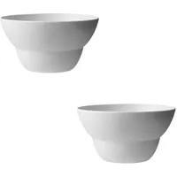 Vipp 215 Schale Weiß 2-tlg.