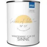 PNZ - Die Manufaktur Wandfarbe Colors of Intuition, reine Silikatfarbe, hochdeckend, große Farbtiefe gelb