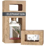 Elephant Gin London Dry Gin - Handcrafted - Geschenkset mit Glas (88,58 EUR/l)
