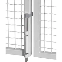 Locinox Stangenriegel VSF mit Achse/Flansch, Länge 490 mm, Stahl