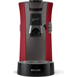 Philips Senseo Select CSA240/91 dunkelrot/grau