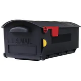 ARCHITECTURAL MAILBOXES Patriot Briefkasten mit großem Fassungsvermögen, Kunststoff, Schwarz