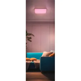 Hama Smarte LED-Deckenleuchte, WLAN, Matter, RGBW, Sprach-/Appsteuerung, dimmbar