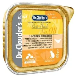 Dr. Clauder's Best Pearls No. 08 3 Sorten Geflügel - 32x 100g