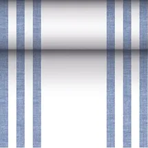 Papstar Tischläufer ROYAL Collection 88754 blau, weiß 40,0 cm x 24,0 m, 1 Rolle