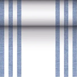 Papstar Tischläufer ROYAL Collection 88754 blau, weiß 40,0 cm x 24,0 m, 1 Rolle