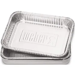Weber Alu-Tropfschalen, klein, 10 Stk.