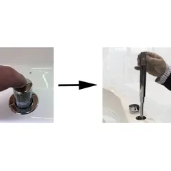Teilweise versenkbare Handbrause