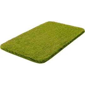 GRUND Badteppich Melange Grün 140 x 80 cm