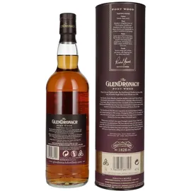 Glendronach Port Wood Highland Single Malt Scotch 46% vol 0,7 l Geschenkbox